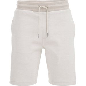 WE Fashion Heren sweatshort met structuur