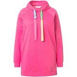Angel of Style Angel of Style - Dames - Hoodie capuchon met kleurige strikbandjes - Hibiscusrood - Maat 42