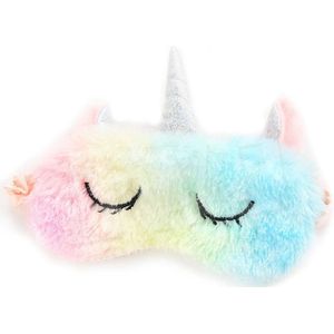OWO - Unicorn eenhoorn slaapmasker oogmasker masker regenboog