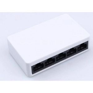 Netwerkswitch Fast Ethernet 10 / 100Mbps LAN RJ45 Switcher , UTP splitter, netwerk splitter, verdeel netwerk