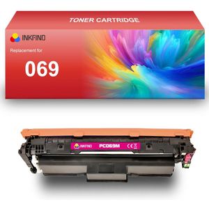 INKFIND 069 Magenta tonercartridge compatibel met Canon 069 Magenta toner cartridge - 1-pack Magenta