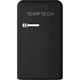 Temptech VINT1400Black- retro koelkast - 139 liter - zwart