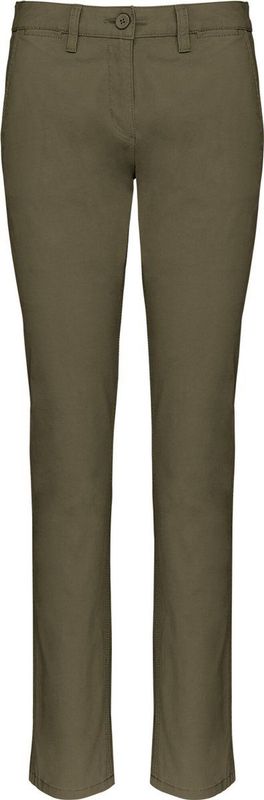 Kariban - K741 - Dameschinobroek - Light khaki