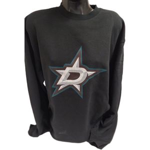 IJS HOCKEY TEAM-DALLAS STARS CREWNECK-BLACK-XL