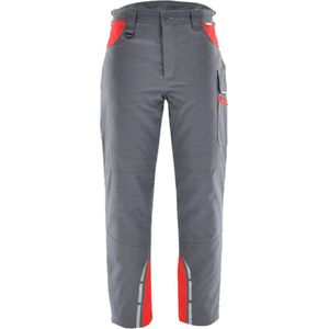 Sara4you Fouryou Duo winter Werkbroek Grijs-Rood 05-650 - XL