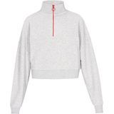 myMo - Sweatshirt - Trendy - Met Hoge Opstaande Kraag - Halve Ritssluiting