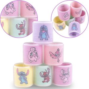Stitch en Angel Disney Klittenband Haarrollers, 6st | walsdiameter- 55mm/5,5 cm