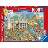 Puzzel Fleroux Rio De Janeiro (1000 Stukjes, Carnaval in Rio)