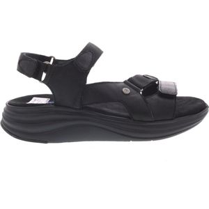 Wolky Sandalen Cirro zwart leer