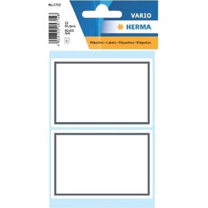 Huismerk Herma 5715 Etiket Schrift 53x80mm Grijs/Wit - 10 Pakjes met 6 velletjes stickers