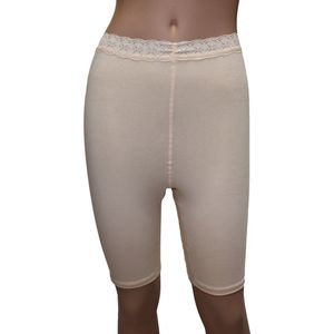 Vanilla - Dames Short Lange Pijp - Egyptisch katoen - Beige - XXL