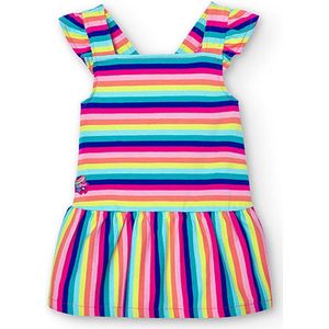 Boboli 248037 Mouwloze Jurk Veelkleurig 6 Months Meisjes