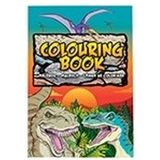 Dino/dinosaurussen thema A4 kleurboek/tekenboek 24 paginas - Dinosaurussen - Creatief hobby speelgoed voor kinderen