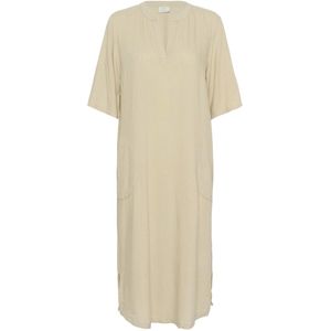 Kaffe Jurk Kamilia Kaftan Dress 10508312 Feather Gray Dames Maat - 36