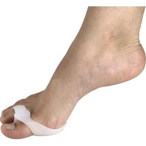 scarlet health | Teenspreider ""Spreader II""; 1 paar (2 stuks) gelsteunen van zachte siliconen; teenspreider voor hallux valgus, hamertenen, kogelvormige tenen. Vaandel