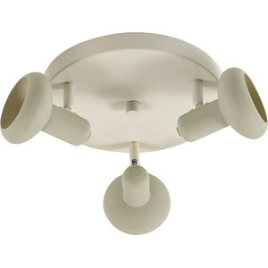 Lindby - buitenspot - 3lichts - IJzer - H: 15 cm - GU10 - beige, lichtgroen