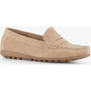 Hush Puppies suède dames mocassins beige - Maat 42