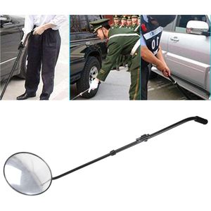 Telescopische inspectiespiegel - voertuig inspectiespiegel met telescoopgreep en zaklamp - vrachtwagens camper bus huis - veiligheidsspiegel .