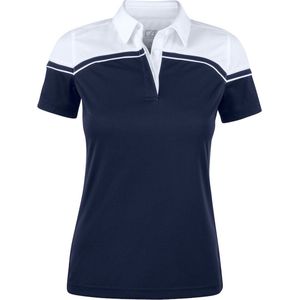 Cutter & Buck Seabeck Polo Dames 354429 - Dark Navy/Wit - XL