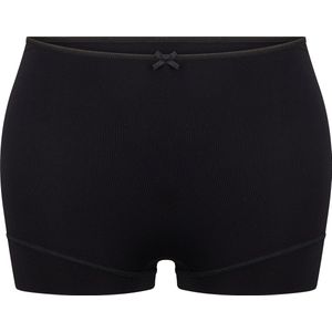 RJ Bodywear Pure Color dames short extra hoog - zwart - Maat: 4XL