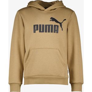 Puma Big Logo kinder hoodie bruin - Maat 122/128