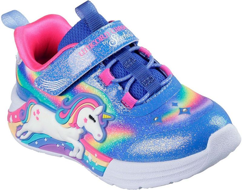 Skechers - Unicorn Chaser - Sportschoenen - Blauw - Magical Collection