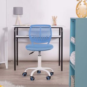 bureaustoel, comfortabele bureaustoel, in hoogte verstelbare computerstoel 40D x 75B x 38,5H centimeter