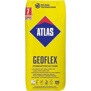 Atlas Geoflex Zeer Flexibele Tegellijm 25 kg grijs - 2-15mm