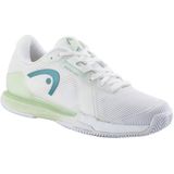 HEAD - Sprint Pro 4.0 Clay - Tennisschoen - Wit - Lichtgroen - TPU-Mesh