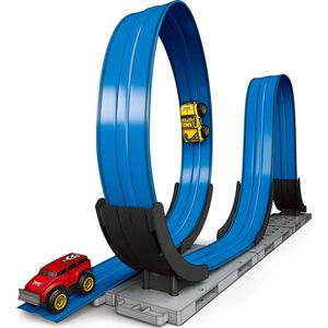 Gearbox Magnetische Racebaanset - 27 Onderdelen - Met Auto - Blauw