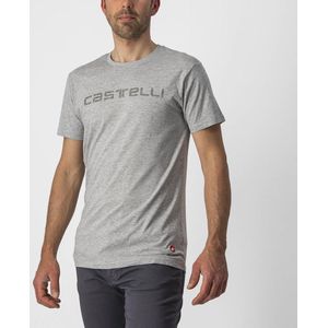 Castelli SPRINTER T-shirt Melange Light Gray - Mannen - maat L