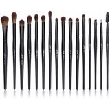 Jessup - Oogmake-up Kwasten Set - Professionele Oogmake-upborstels - 16 Stuks