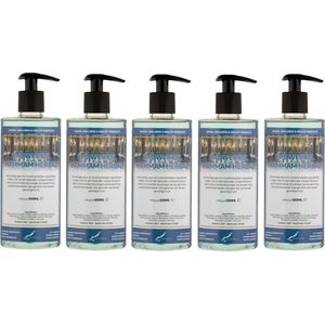 Douchegel Hammam Herbal 500 ml - set van 5 stuks - met gratis pomp - Showergel