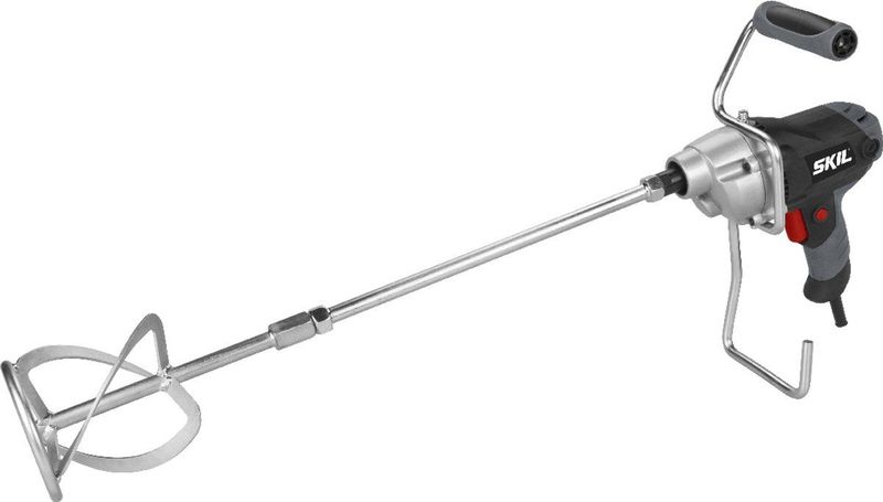 SKIL - 1608 AA - Mixer - 850W - Betonmixer - Cement mixer - Verfmenger - 120mm Mengstaaf - Twee Snelheden