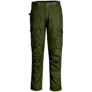 Portwest - WX2 Eco Stretch Broek - Olijfgroen - Slim Fit