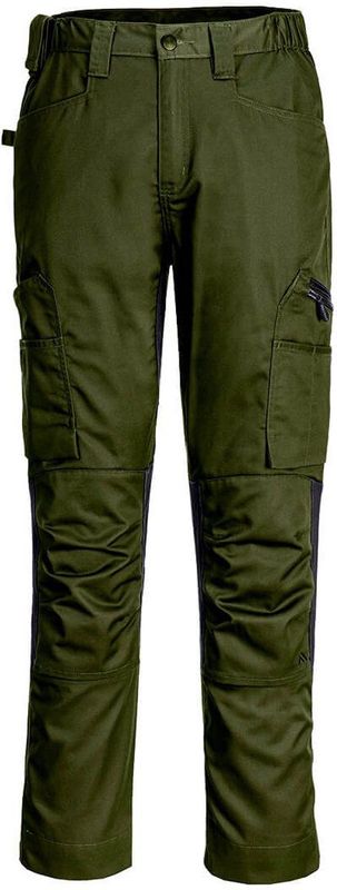 Portwest - WX2 Eco Stretch Broek - Olijfgroen - Slim Fit