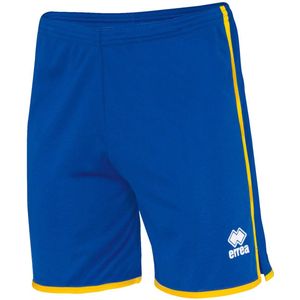 Errea - Bonn Panta Jr - Korte Broek - Blauw Geel - Sportwear