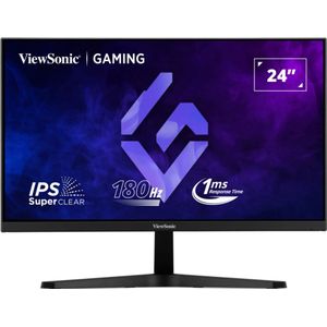 ViewSonic - VX24G1-HD - LED-monitor - Zwart - 1920 x 1080 Full HD - 180 Hz - 1 ms - HDR10 - 2xHDMI, DisplayPort