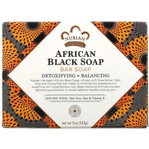 Nubian Heritage Douch zeep - African Black Soap 142 gram