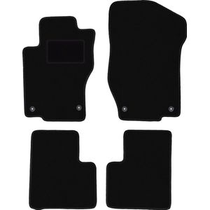 Zwarte veloursmatten voor: Mercedes GL I X164 SUV (2006-2012)