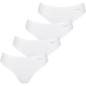 SLOGGI - Pure Comfort - Slip - Wit - 4 Pack - Mid Waist
