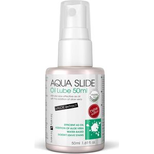 Aqua Slide Oil Lube intieme olie op waterbasis met aloë vera 50ml