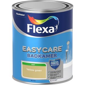 Flexa | Easycare Muurverf Mat Badkamer | Yellow green - Kleur van het jaar 2006 | 1L