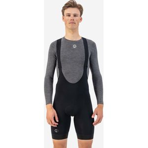 Rogelli - Merino Thermo Ondershirt - Grijs - Lange Mouwen - Ademend en Isolerend