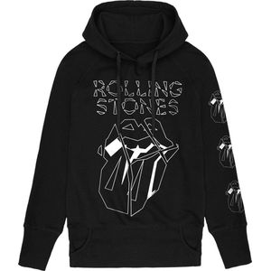 The Rolling Stones Hackney Diamonds Marker Shards Dames Trui met capuchon - zwart - S