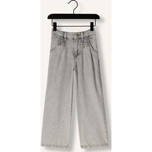HOMAGE Pleated Jeans Jeans Meisjes - Broek - Lichtgrijs - Maat 104
