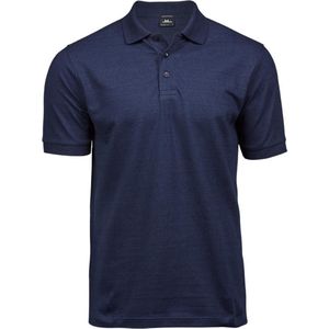 Tee Jays Heren Luxe Stretch Short Sleeve Polo Shirt (Denim)