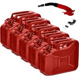BW - Brandstof Jerrycan - Rood - 10 liter - TÜV-getest en UN-goedgekeurd
