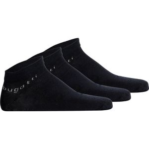 Bugatti Sneaker Sokken Katoen (3 paar) Donker Blauw maat 43-46