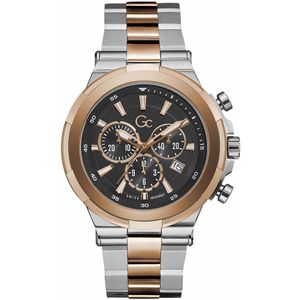 GC Y23003G2 Horloge Sport Chic Staal/Rosé Chrono